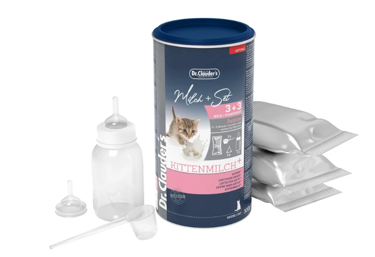 Сухо мляко Kitten Milk Plus комплект 200 гр DR.CLAUDER'S