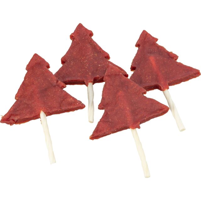 Коледно лакомство Xmas Tree Lollipop с патешко 28 гр TRIXIE